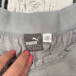 Puma Pants - Puma Grey Silver Size Large Jogger Pants Puma Pants - Puma Grey Silver Size Large Jogger Pants